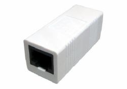 Cables Direct UT-250E cable gender changer RJ-45 White (CDL Cat5e RJ45 Straight Coupler)