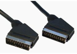 Cables Direct 2SS-10 SCART cable 10 m SCART [21-pin] Black (CDL 10m 21 Pin SCART Cable)