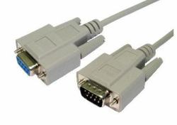 Cables Direct SL-904 serial cable Grey 2 m D9 (CDL D9 [M] to D9 [F] Null Modem)