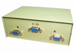 Cables Direct SB-472 serial switch box Wired (CDL 2 Port SVGA Switch Box)