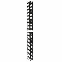 APC NetShelter Cable Management, Vertical Cable Manager, for NetShelter SX 750mm Wide 45U, Set of 2, 97 x 1981 x 160 mm (CABLE MANAGEMENT VERTICAL CABLE MANA)