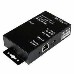 StarTech.com 1 Port RS232 Serial Ethernet Device Server - PoE Power Over Ethernet (1 PORT SERIAL ETHERNET DEVICE - SERVER - POWER OVER ETHERNET)