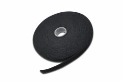 Microconnect CABLETAPE1 cable clamp Black 1 pc[s] (Velcro Tape 15mm, 10m, Black - 15mm Width - Hook and Loop - Warranty: 300M)