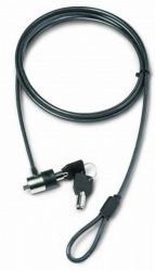 Dicota D30835 cable lock Black 2 m (SECURITY CABLE T-LOCK VALUE - KEYED 3X7MM SLOT)
