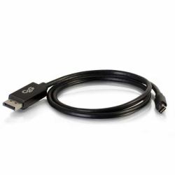 C2G 2m Mini DisplayPort to DisplayPort Adapter Cable 4K UHD - Black (C2G 2m Mini DisplayPort to DisplayPort Adapter Cable 4K UHD - Black - DisplayPort cable - Mini DisplayPort [M] to DisplayPort [M...
