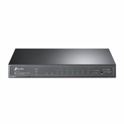 TP-Link JetStream 10-Port Gigabit Smart Switch with 8-Port PoE+ (TP-Link JetStream TL-SG2210P 10-Port Metal Gigabit Smart Switch with 8-Port PoE+ [61W])