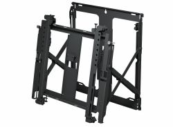 Peerless DS-VW755S signage display mount 165.1 cm [65"] Black (DS-VW755S - Peerless Slim Full Service Video Wall Mount with Quick Release)