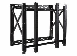 Peerless DS-VW795-QR signage display mount 2.49 m [98"] Black (Peerless DS-VW795-QR Full-Service Video Wall Mount with Quick Release)