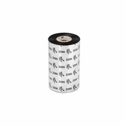 Zebra 3200 Wax/Resin thermal ribbon 300 m Black (RIBBON 3200 WAX/RESIN 83MM - 300 METERS C-25MM BOX OF 6)