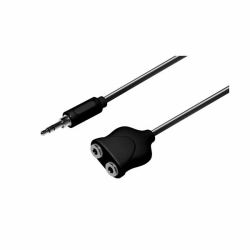 Neoxeo X250E25017 cable splitter/combiner Black (NeoXeo Splitter Jack Splitter Jack 3.5mm)