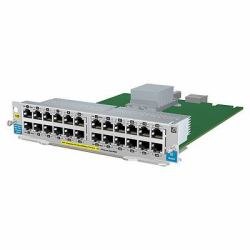 HPE 24-port 10/100/1000 PoE+ zl network switch module (HPE PROCURVE 24PORT PoE+ ZL MODUL,10/100/1000)