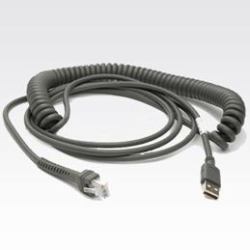 Motorola CBA-U12-C09ZAR barcode reader accessory (USB CBL SERIE A - SERIES A CONN. 9FT COILED ROHS)
