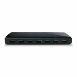 TP-Link UH720 USB 3.2 Gen 1 [3.1 Gen 1] Micro-B 5000 Mbit/s Black (TP-LINK USB 3.0 7-PORT HUB 2 CHARGING PT)