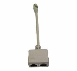 Cables Direct RJ-MOD cable splitter/combiner Cable combiner Grey (CDL RJ45 Economiser - Data/Data)