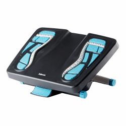 Fellowes Foot Rest Under Desk - Energizer Foot Support Ergonomic Foot Rest with 3 Height Adjustable Positions & Massage Textured Surface - Foot Rest Stool for Office & Home - Charcoal (Energizer Fo...