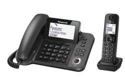 Panasonic KX-TGF320E DECT telephone Caller ID Black (PANASONIC KX-TGF320E CORDED + DECT COMBO)