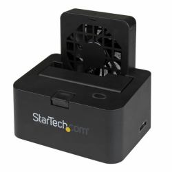 StarTech.com External Docking Station for 2.5in or 3.5in SATA III 6Gbps Hard Drives - eSATA or USB 3.0 with UASP (DOCKING STATION FOR 2.5/3.5IN - SATA HDD - ESATA USB 3.0 W/FAN)