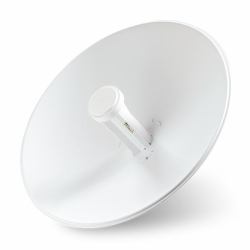 Ubiquiti PBE-M5-400 bridge/repeater Network bridge 1000 Mbit/s White (Ubiquiti PBE-M5-400 PowerBeam M5 25dBi High Performance airMAX Wireless CPE Bridge)