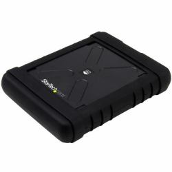 StarTech.com Rugged Hard Drive Enclosure - USB 3.0 to 2.5in SATA 6Gbps HDD or SSD - UASP (2.5IN SATA HDD + SSD ENCLOSURE - WATER RESISTANT IP54 USB 3.0)