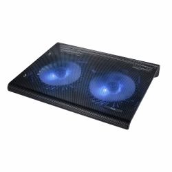 Trust 20104 laptop cooling pad 43.9 cm [17.3"] Black (TRUST - 20104 Azul Laptop cooling stand with dual fans)