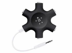 Belkin F8Z274BT audio splitter Green, White (Multi Headphon Split 5 x 3,5mm - F8Z274BT, Green,White, 1x - 3.5mm, 5x 3.5mm, Male, Female - Warranty: 12M)