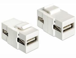 DeLOCK USB2.0 A f/f (Delock modulÃ¦rt indsÃ¦tning [kobling])