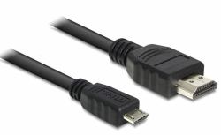 DeLOCK 83296 video cable adapter 3 m Micro USB HDMI Black (Delock Cable MHL male > High Speed HDMI male 3 m)