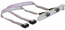 DeLOCK 89268 serial cable 0.4 m DB-9 (Delock - seriel-panel - 9 pin seriesam)