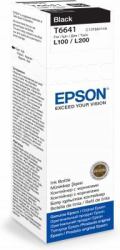 Epson T6641 Black ink bottle 70ml (Epson T6641 - sort - original - blÃ¦kre)