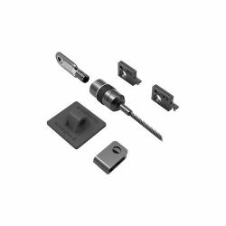 DELL 461-10185 cable lock Silver (Kensington Desktop/Peripheral - Locking kit - Warranty: 12M)