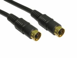 Cables Direct 2VV-02 S-video cable 2 m S-Video [4-pin] Black (CDL 2m S-Video Cable)