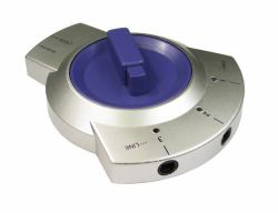 Cables Direct 3-TOSSWITCH audio switch Metallic, Violet (CDL 3 Port TOSLINK Switch)