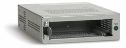 Allied Telesis AT-MCR1 network equipment chassis (Allied Telesis - 1 Slot Media Converter Rackmount Chassis AC PSU And UK Power Cord)
