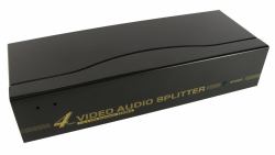 Cables Direct 4xVGA 3.5mm 450MHz VGA (CDL 4 Port SVGA Splitter + Audio)