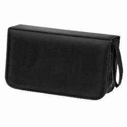 Hama CD Wallet Nylon 120, black 120 discs (Hama CD Wallet 120 - omslag til CD/DVD)