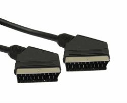 Cables Direct 20m SCART SCART cable SCART [21-pin] Black (CDL 20m SCART Cable)