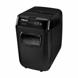 Fellowes Paper Shredder 200 Sheet Auto Feed Cross Cut Shredder AutoMax 200C Shredder with 32 Litre Bin High Security P4 (Fellowes Automax 200c Shredder [Cross Cut] 230V UK)