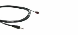 Kramer Electronics C-A35M/IRE-10 signal cable 3 m Black (C-A35M/IRE-10 - 3m 3.5mm to Single IR Emitter Cable - Black)