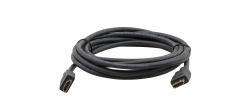 Kramer Electronics HDMI 6ft HDMI cable 1.8 m HDMI Type A [Standard] Black (C-MHM/MHM-6 - 1.8m Grey Flexible High Speed with Ethernet 4K@60Hz [4:4:4] HDMI Male-Male Cable)