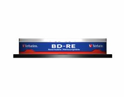 Verbatim BD-RE SL 25GB 2x 10 Pack Spindle 10 pc[s] (Verbatim BD-RE Single Layer 256GB 2X Hard Coat 10 Pack)