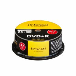 Intenso DVD+R 4.7GB, Printable, 16x 25 pc[s] (Intenso DVD+R 4.7GB, 16x Speed, Printable Cake Box 25)