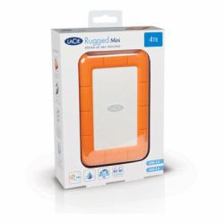LaCie Rugged Mini external hard drive 2 TB 5400 RPM Micro-USB B 3.2 Gen 1 [3.1 Gen 1] Orange, Silver (RUGGED MINI USB3.0 2TB - 2.5IN USB3.0 EXTERNAL HDD)