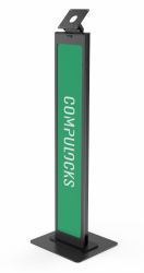 Compulocks VESA Brandable Floor Stand Black (VESA BRANDABLE FLOOR STAND - - BLACK)