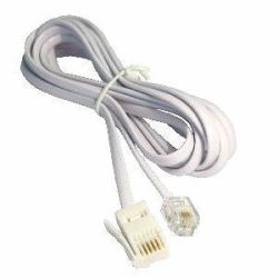 Cables Direct 88BT-215 telephone cable 15 m White (CDL 15m RJ11 [M] to BT [M] Cable)