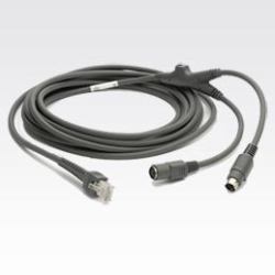 Datalogic CAB-436 KBW PS/2 Straight PS/2 cable 2 m 2x 6-p Mini-DIN (CAB-436 WEDGE PS/2 STRAIGHT - .)