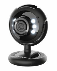 Trust SpotLight Pro webcam 1.3 MP 640 x 480 pixels USB 2.0 Black (Trust Spotlight USB Webcam)
