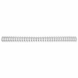 Fellowes 54450 binding cover Silver 100 pc[s] (Fellowes 54450 6mm Silver Wires)