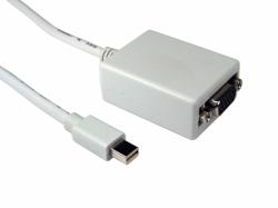 Cables Direct Mini DP/VGA 3m Mini DisplayPort VGA [D-Sub] White (3m Mini DisplayPort [M] to SVGA [M] Cable)