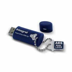Integral 8GB HARDWARE ENCRYPTED USB 3.0 DRIVE SECURE DUAL PASSWORD ADMIN/USER 256 AES FIPS 197 CRYPTO (8GB HARDWARE ENCRYPTED USB 3.0 DRIVE SECURE DUAL PASSWORD ADMINUSER 256 AES FIPS 197 CRYPTO IN...