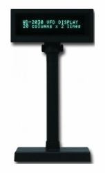 Capture WD-2312000008 customer display RS-232 (WD-2030, RS232 [Black] - RS232 base with 12V power - supply [incl. 0.5m hard wired RJ45 cable] - Warranty: 36M)